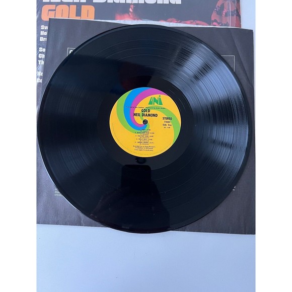 Neil Diamond Gold / Hot August Night / Brother Love's Traveling Salvation LP VG - Picture 10 of 13